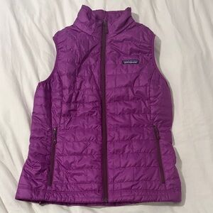 Patagonia Worn Wear Purple Women's Nano Puff® Vest